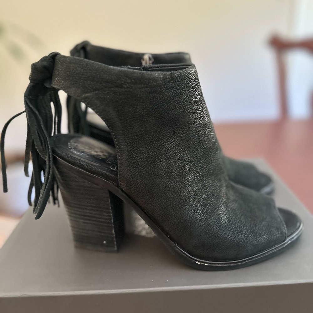 Vince Camuto Black Heeled Boots